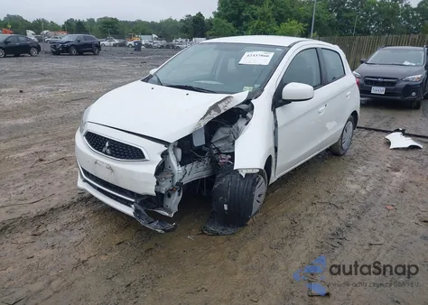 2020 Mitsubishi Mirage Es from USA, damaged, VIN ML32A3HJ7LH002986